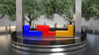 Softbody Tetris 7